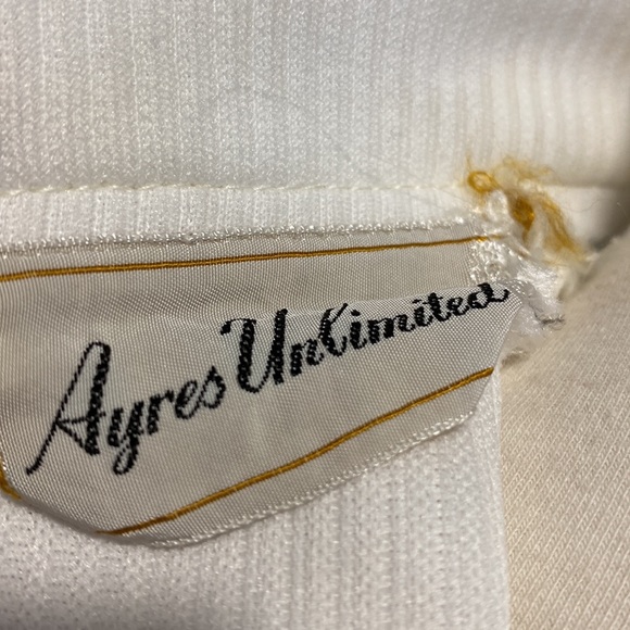 Vintage Ayres Unlimited Dress with Short Sleeve Jacket and Belt - Picture 9 of 11